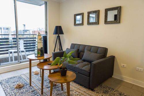 Downtown Santiago Appartement | Chic 1BR Oasis in Centro Steps from Metro
