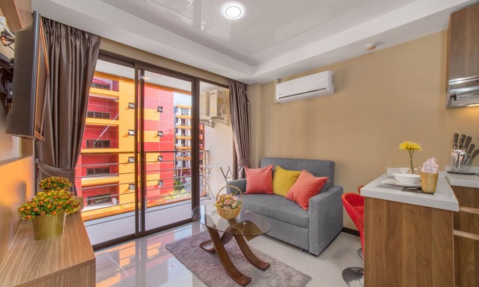 Nai Harn Appartement | Chic 1BR S510 – 1.5km to Nai Harn Beach