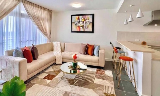 Kweiman Appartement | Chic 1BR w/Pool & Generator 5 mins from Aburi