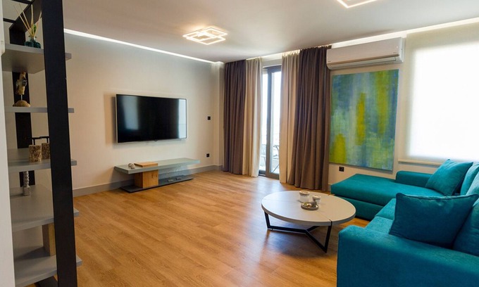 Heraklion Maison | Loft chic et minimal avec vue sur la mer