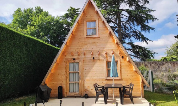 Lamarque-Pontacq Cabine | Tipi chic et cosy de 35m² avec piscine à Pontacq proche de Lourdes.