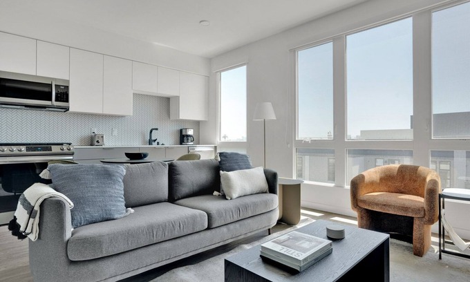 Emeryville Appartement | Chic Emeryville Studio w/ Pool, Gym & W/D, walk to Safeway, by Blueground