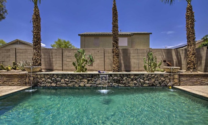 Maricopa Maison | Chic Maricopa Getaway with Outdoor Oasis and Pool
