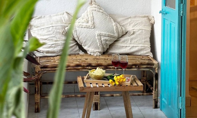 Saunta Vaddo Appartement | Chic Studio+Pool+2mins-Baga Lane