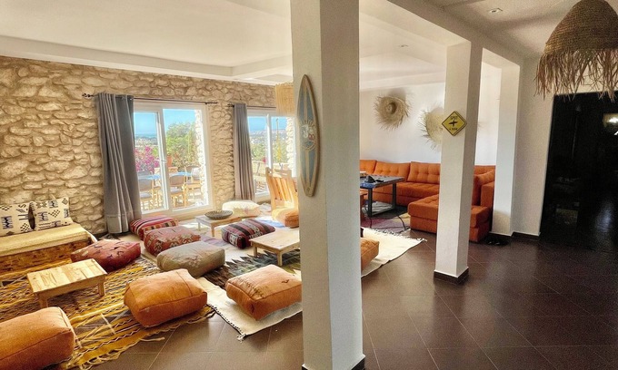 Sidi Kaouki Hôtel | Chill house surf camp vue mer