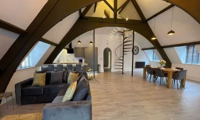 North Shore Appartement | Appartement-de Luxe-Salle de bain-Vue sur Rue