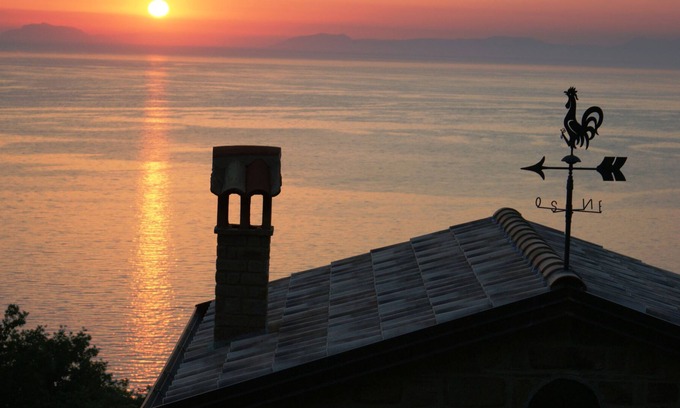 Castellabate Cottage | CINENTO PANORAMIQUE EN PIERRE SUR LA MER