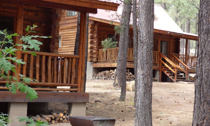 Alpine Cabine | Circle Pine Ranch-"The Real Log Cabin Experience"