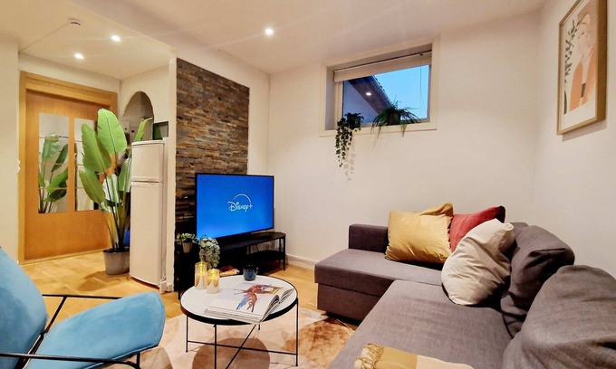 Engen Appartement | City center retreat with king bed
