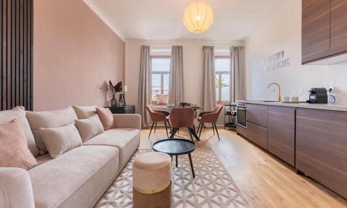 Sankt Polten Appartement | City Lounge Appartement am Hauptbahnhof