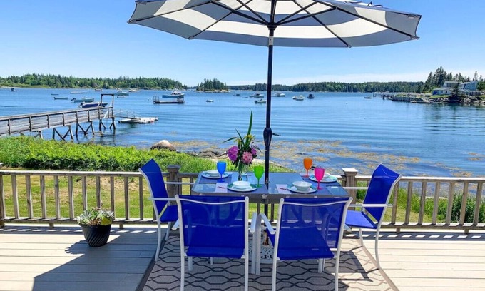 Vinalhaven Maison | City Point Beautiful Cottage on Old Harbor
