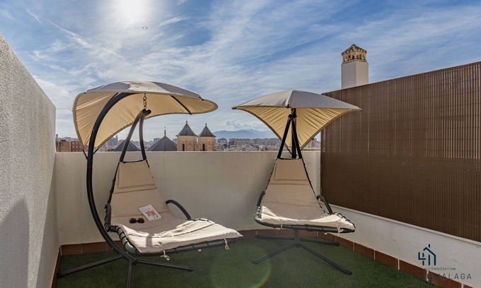San Felipe Neri Appartement | City Views Terrace Living4malaga