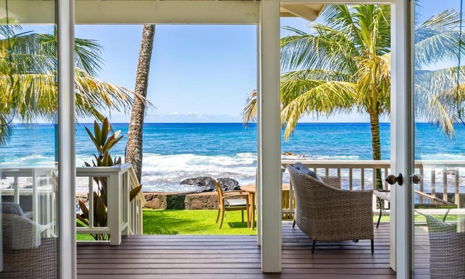 Poipu Maison | Classic 3br Oceanfront Cottage - Alekona Kauai