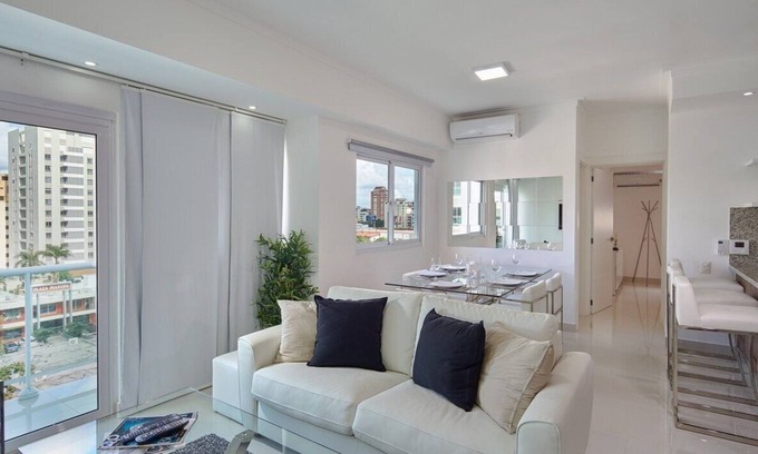 Yolanda Morales Copropriété | Classy 1BR | wifi * Downtown | Piantini