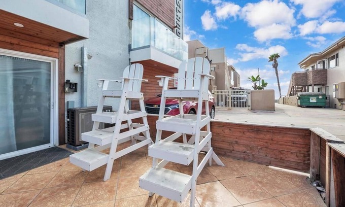 Mission Beach Copropriété | Classy Beach Condo (PRIME SPOT!)