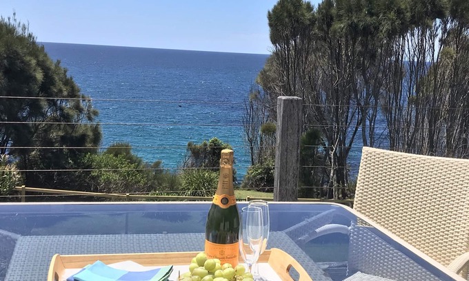 Potato Point Maison | Clifftop Beach House - Marchez vers deux plages immaculées