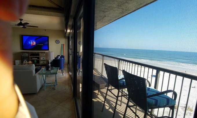 New Smyrna Beach Copropriété | Le plus proche Direct Oceanfront, Condo de luxe Historic Avenue Flagler