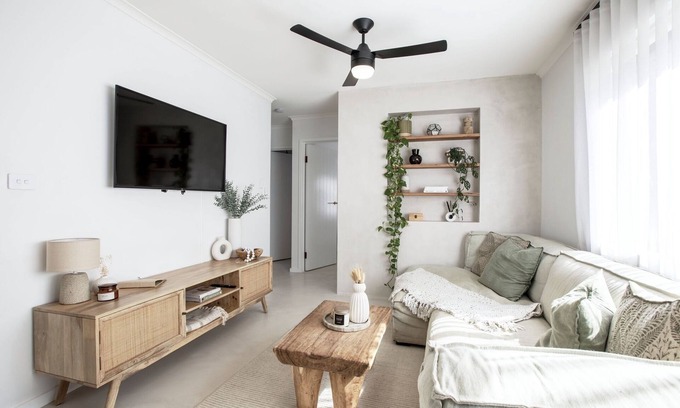 Mermaid Beach Appartement | Coastal 2-Bed Apartment with Courtyard