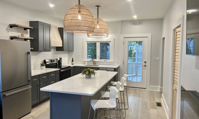 Marblehead Maison | Newly Renovated 2 family Home w parking in Marblehead. Prime location! Sleeps 12