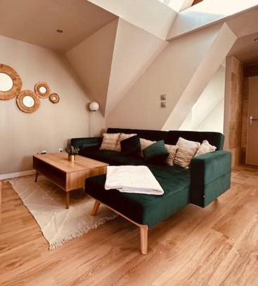 Joigny Appartement | Cocon Bohème & Travertin
