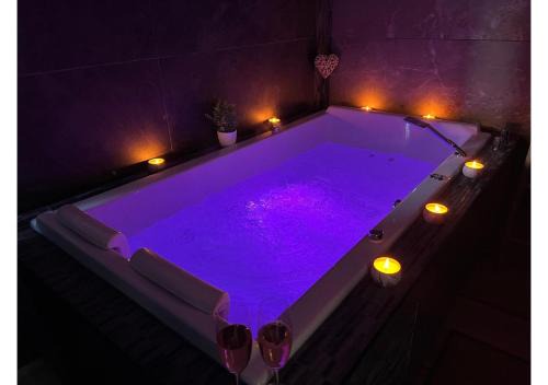Le Barcares Appartement | Cocon détente pour 2 avec hammam et jacuzzi privé Mer Lac Piscine