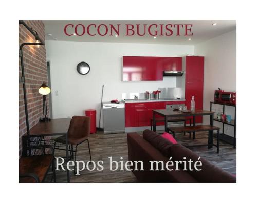 Lompnes Appartement | Cocoon Bugiste : travail, sport ou détente