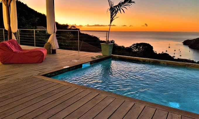 Les Anses-d'Arlets Villa | COCOONING SUR MER A LA VILLA INDIANA