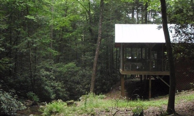 Tellico Plains Cabine | Coker Creek Creekside Bungalow
