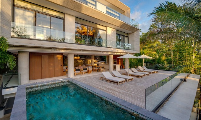 Santiago Maison | Colina Grande: Brand New, Luxury 7 Bedroom Villa Above Playa Hermosa