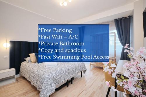 Quartiere XXIX Ponte Mammolo Maison | Colosseum at 18 Min by Metro Bright and Cozy Room - Free Parking Pool Access - AC and WiFi
