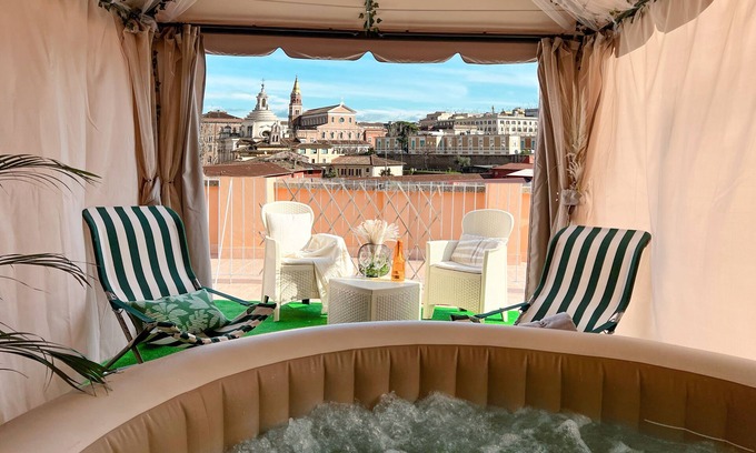 Monti Appartement | Colosseum ★★★★★ - Rooftop with HOT jacuzzi and Skyline of Rome