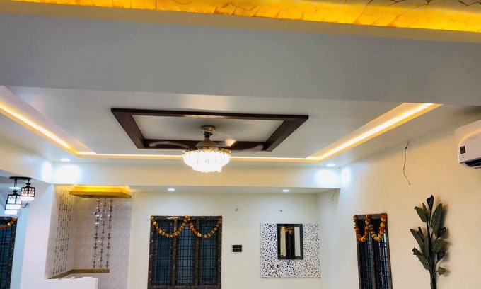 Kukatpalli Maison | Charming 3-bedroom house in wonderful Hyderabad with AC, WiFi