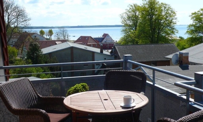 Alt Gaarz Copropriété | Appartement confortable avec vue sur le lac, balcon, plage et. proche des commerces, calme, WiFi