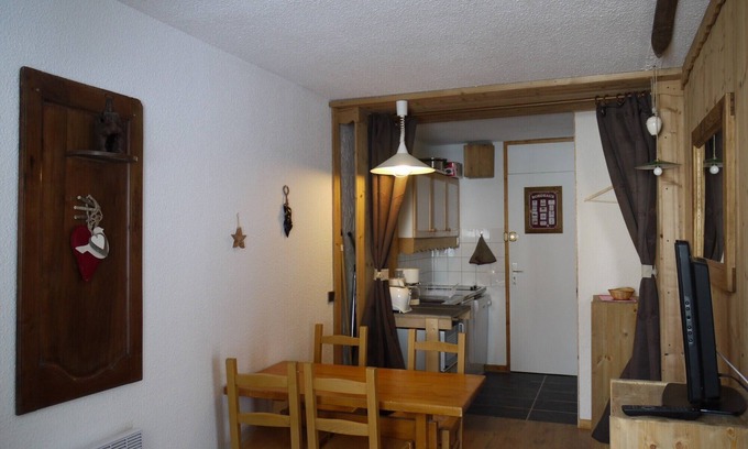 Les Avanchers-Valmorel Appartement | Cómodo apartamento al pie de las pistas.