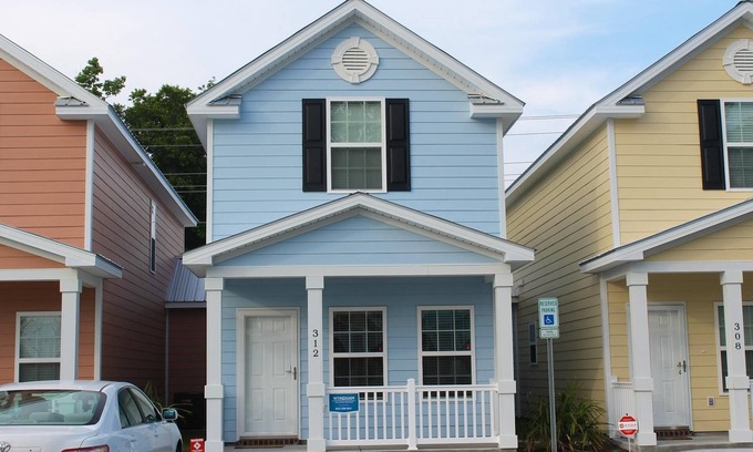 Myrtle Beach Maison | Comfortable and Clean Townhouse, One Block From beach