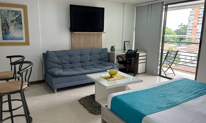 Astorga Appartement | Studio mignon à Poblado avec balcon