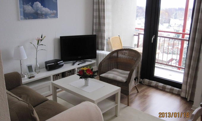 Region Hannover District Appartement | Appartement confortable vue mer piscine + sauna dans le parc de vacances près de la plage