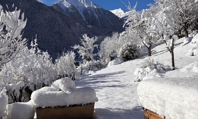 Cadeilhan-Trachere Maison | Maison tout confort déco chalet- jardin -VUE D'EXCEPTION- près de Saint-Lary