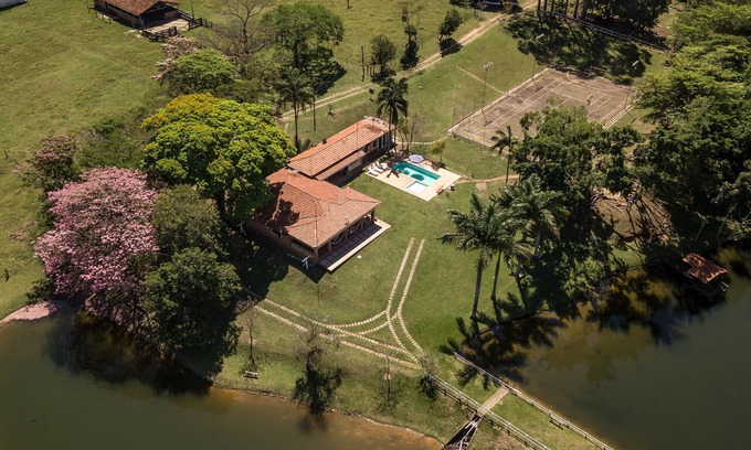 Brotas Cottage | Endroit confortable, tous âges, belle vue, repos et sports d'aventure.