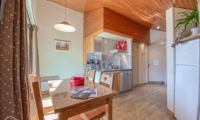 Aussois Appartement | Comfortable studio in Aussois, 4 pers, Pets allowed, WiFi