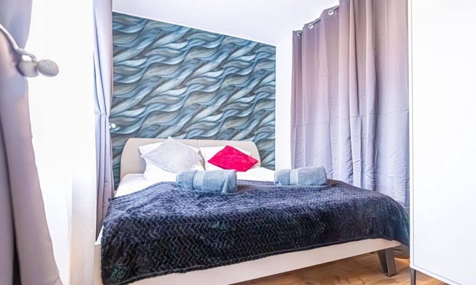 Vienna Appartement | Comfy 1BR+1LR Apt Stylish Design Near Donaustadt