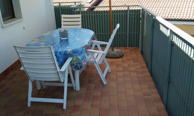 Grado Pineta Appartement | Appartement confortable avec balcon à 30m de la plage
