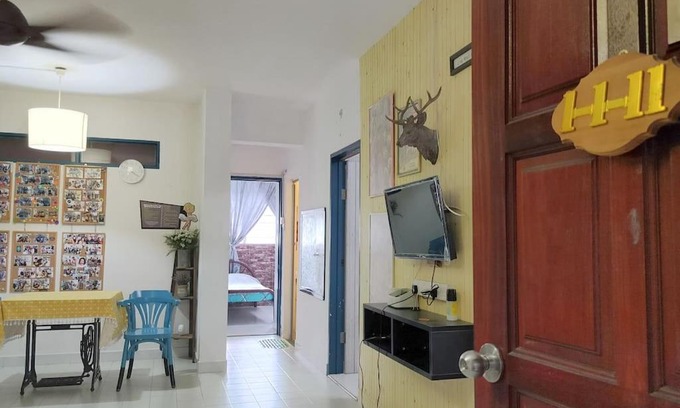 Kampung Cantik Appartement | Comfy Home Near to Penang Hill