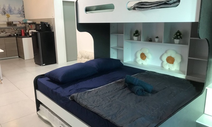 Central Seberang Perai Appartement | Comfy Suite Room with 1 Bedroom and 1 Living Room