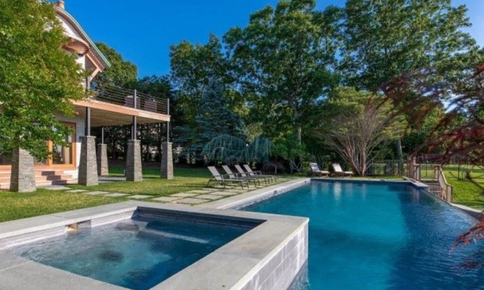 Clearwater Beach Maison | Chef-d'����uvre architectural de la baie sur Hog Creek, observez les couchers de soleil à l'aquarelle depuis une piscine à débordement