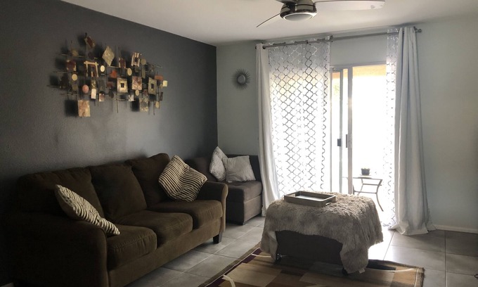 Baristo Copropriété | Condo with 360 degree views of Palm Springs mountains