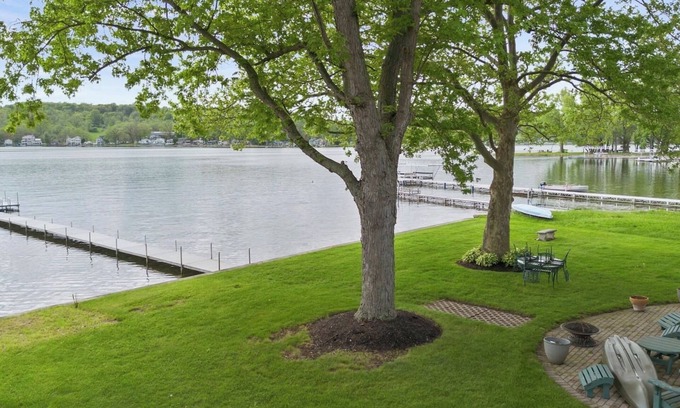 Livonia Maison | Conesus Lakefront | Dock | Pet Friendly | 4 BR
