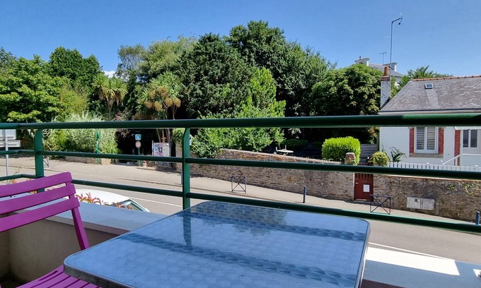 Concarneau Appartement | Confortable Studio avec Balcon en plein Centre de Concarneau - Parking privé