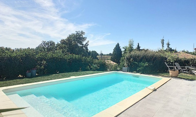 Saint-Pierre-de-Lages Maison | Maison contemporaine aux portes de Toulouse sans vis-à-vis avec vue Pyrénées