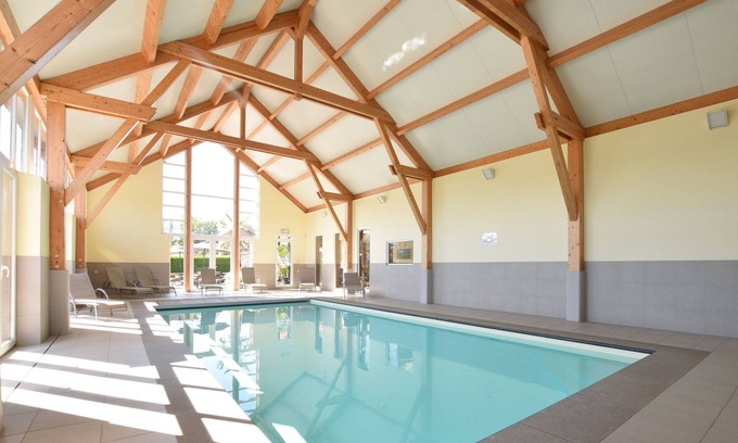 Lignieres Maison | Maison contemporaine à Rendeux avec piscine intérieure et sauna